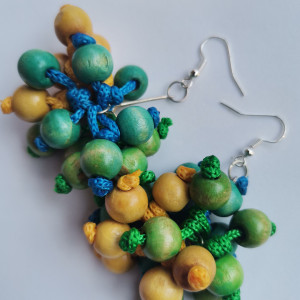 Kolczyki-klapki na oczy mu