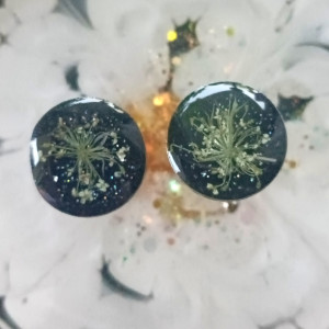 Spinki męskie, spinki czarne do mankietów