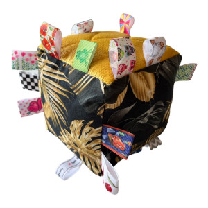 Kostka sensoryczna z gryzakiem Auta Retro (425503)