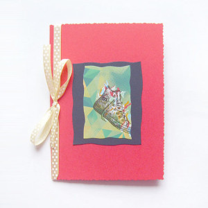 sportowa kartka, czerwona kartka bez życzeń, kartki dla dzieci, trampek kartka, fajne kartki, śmieszne kartki na różne okazje