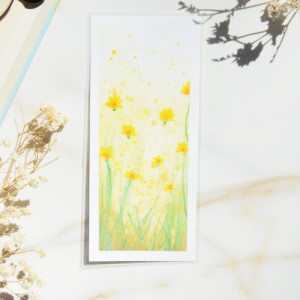 Zakładka do książki "On Paper" Akwarela