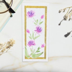 Zakładka do książki "On Paper" Akwarela