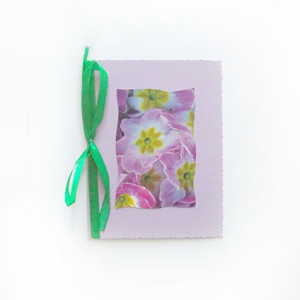 kwiaty kartka okolicznościowa, fioletowa kartka na różne okazje, ogólna kartka bez życzeń, ładne kartki, uniwersalne kartki