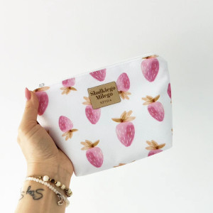 Kosmetyczka Mała Strawberry Light