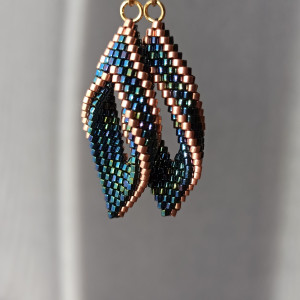 Kolczyki Łezki - Saphire Whispers