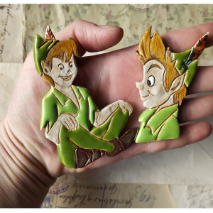 Piotruś Pan zestaw 2 magnesów