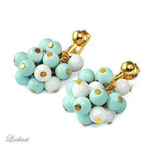 Klipsy Błękitna Laguna