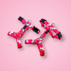 Szelki guard M - jednorożce