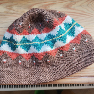 czapka wełniana norwezka codzienna