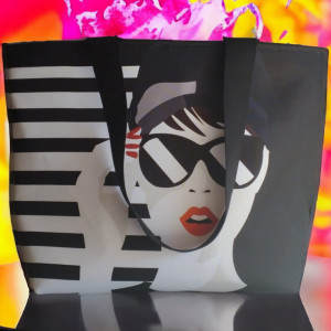 Torba zakupowa shopping bag kolorowa grafika