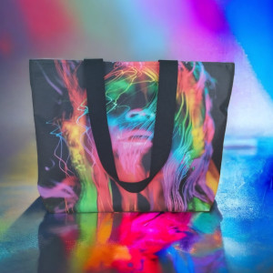 Torba zakupowa shopping bag kolorowa grafika