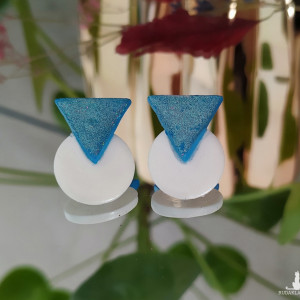 Kolczyki sztyfty z masy fimo