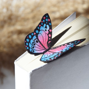 Zakładka do książki "On Paper" Kolorowy Motyl