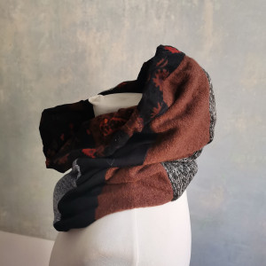 Komin patchworkowy kolorowy