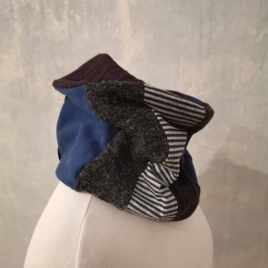 Komin patchworkowy kolorowy