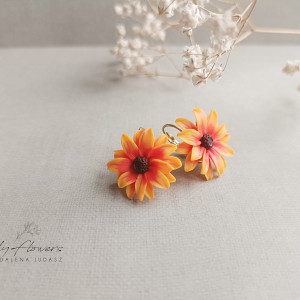 Kolczyki z rudbekią