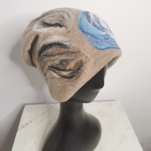 Czapka wełniana bez ostatnia