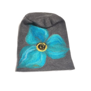 Czapka wełniana szara ostatnia