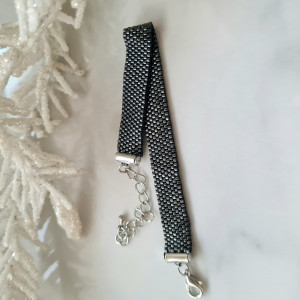 Bransoletka Grafitowy Szyk