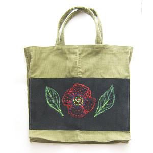 sztruksowa torba na zakupy, boho szoperka, vintage shopperka, mocna torba na za zakupy, zakupowa torba A4, etno torba ze sztruksu