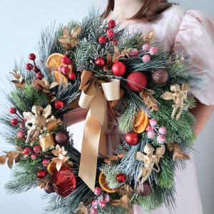 Wianek Złote aniołki