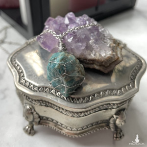 Naszyjnik APATYT, stal chirurgiczna