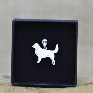 Toller / Retriever z Nowej Szkocji - srebro 925