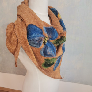 Chusta miodowa  merino