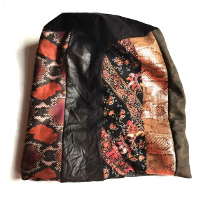 czapka patchworkowa damska etno boho ludowa