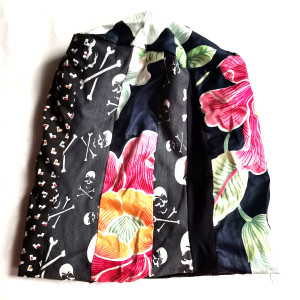 czapka patchworkowa damska etno boho ludowa