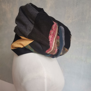 Komin patchworkowy kolorowy