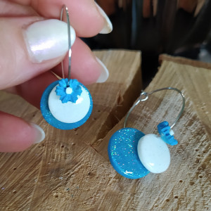 Kolczyki z  masy fimo