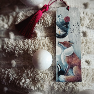 Zakładka do książki Bałwanek