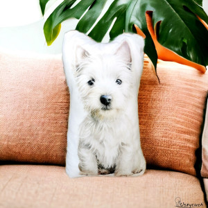 Poduszka piesek poduszka z pieskiem przytulanka piesek maskotka west