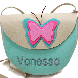 Malutka torebka z imieniem motylek