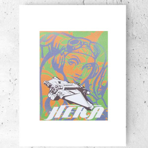 fajne plakaty do domu, star wars plakaty A4, gwiezdne wojny plakat Hera, nowoczesne plakaty do pokoju nastolatka, plakaty z filmów, mały plakat ze star wars, filmowe plakaty 21x30, poster A4