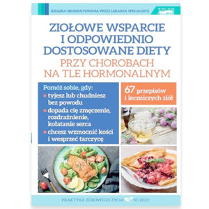 książka ziołowe wsparcie i dostosowanie diety przy chorobach na tle hormonalnym