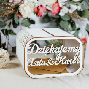 Pudełko na koprety ślubne