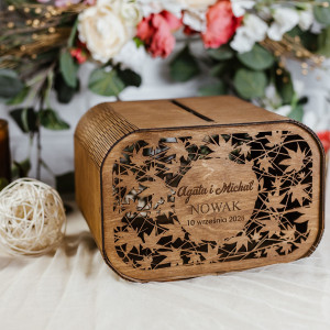 Pudełko na koprety ślubne
