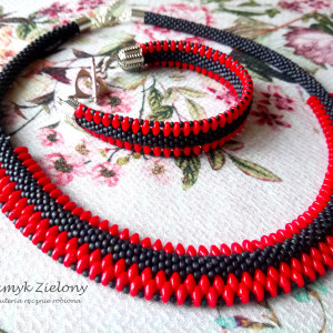 Komplet - naszyjnik, bransoletka