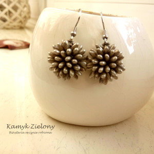 Kolczyki  w kolorze starego srebra