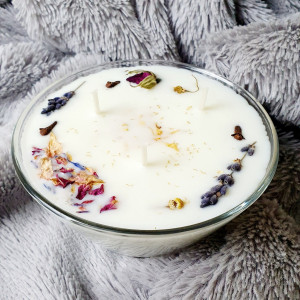 Duża świeca sojowa o zapachu limonki, świeczka sojowa 100%