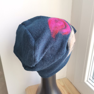 Czapka wełniana granat