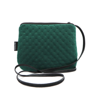 Elegancka mini torebka na imprezę na randkę Zielona