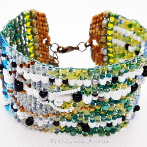 koralikowe brzózki z krosna