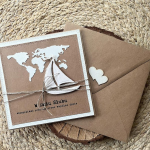 180,Kartka na ślub w szczęśliwą podróż