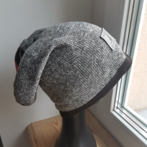 Futrzana szara  uniwersalna smerfetka