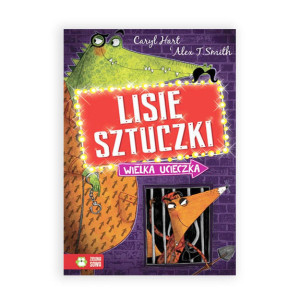 książka Lisie sztuczki wielka ucieczka, książka Wielka ucieczka  Lisie sztuczki Caryl Hart książka dla dzieci