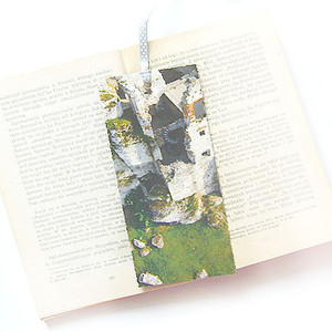 zamek zakładka do książki, zakładka z zamkiem, zakladka z pejzażem, vintage zakładka do książek, zakładka dla chłopaka, historia zakładka