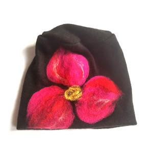 Czapka wełniana czarna